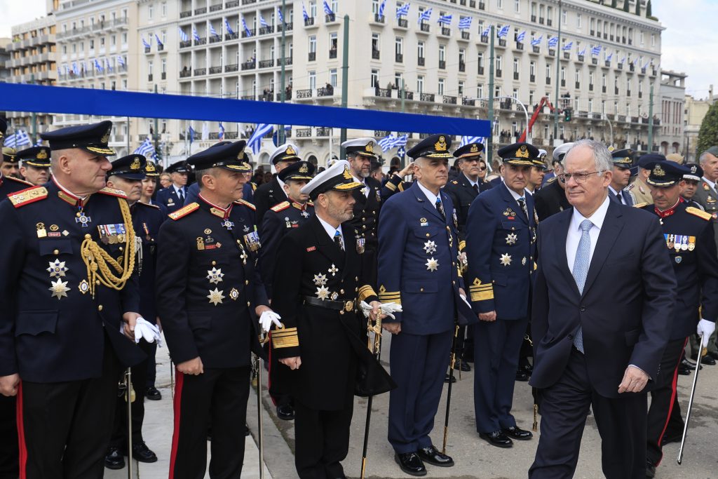 Live η στρατιωτική παρέλαση για την Εθνική Επέτειο της 25ης Μαρτίου στην Αθήνα