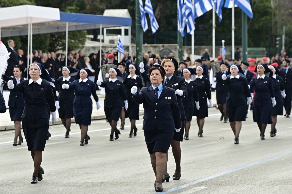 Στιγμιότυπα από τη μεγαλειώδη στρατιωτική παρέλαση της 25ης Μαρτίου στην Αθήνα