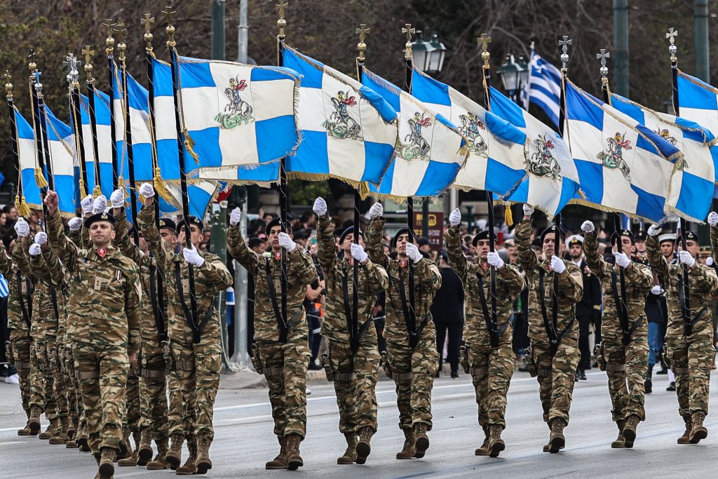 Στιγμιότυπα από τη μεγαλειώδη στρατιωτική παρέλαση της 25ης Μαρτίου στην Αθήνα