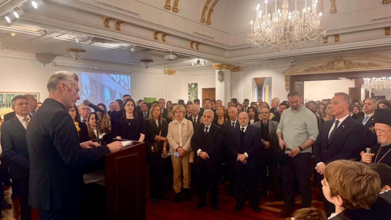 «Άγιον Όρος. Τόπος σιωπής» -Έργα του Γιώργου Ταξίδη στην Κωνσταντινούπολη