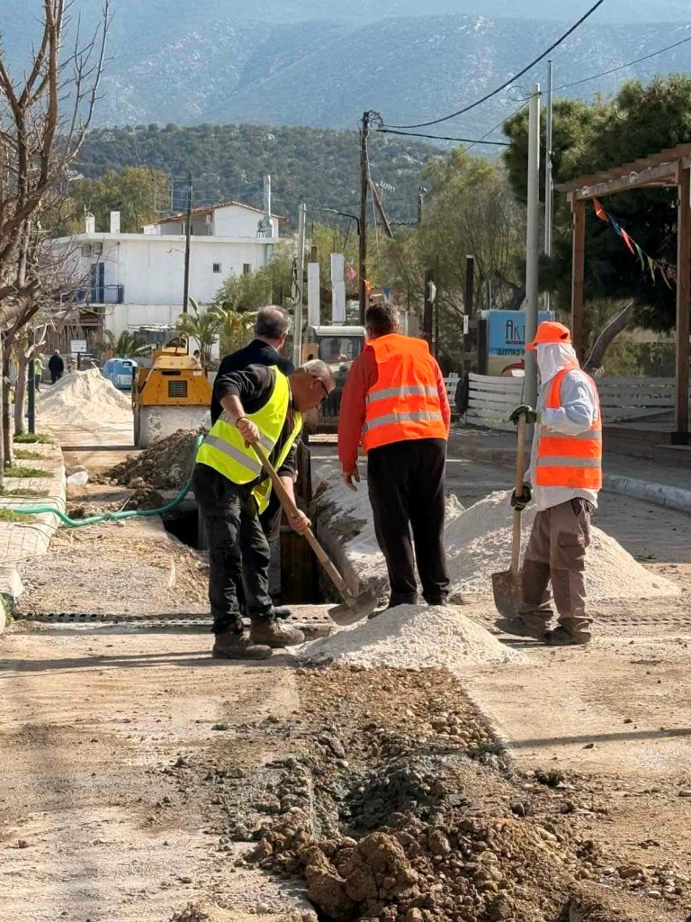 Προχωρά το αποχετευτικό έργο του Σαρωνικού Κορινθίας