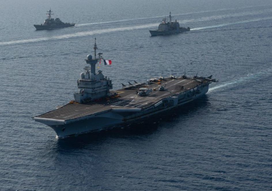 Ρότα για την ανατολική Μεσόγειο έβαλε το γαλλικό αεροπλανοφόρο Σαρλ Ντε Γκολ
