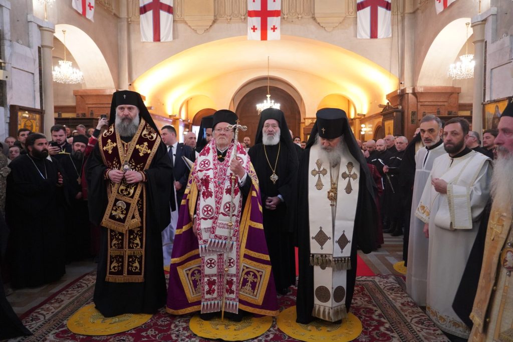 Από τον Οικουμενικό Πατριάρχη η εξόδιος ακολουθία του Πατριάρχη Γεωργίας Ηλία Β’