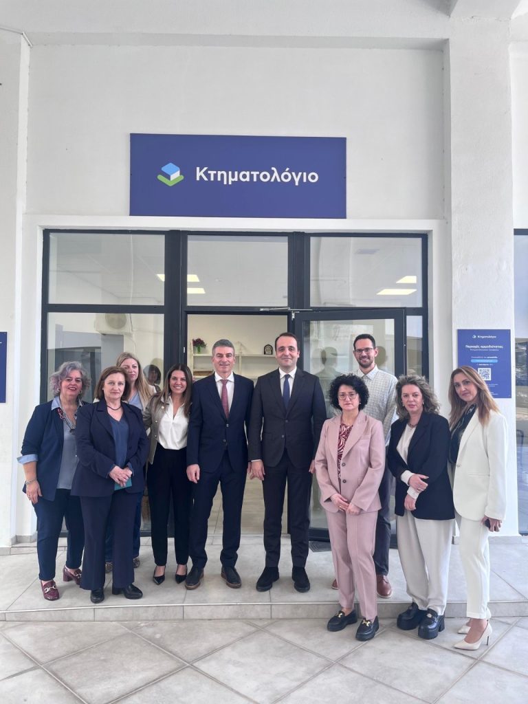 Εγκαινιάστηκαν τα νέα γραφεία του υποκαταστήματος Ηγουμενίτσας του κτηματολογικού γραφείου Ηπείρου