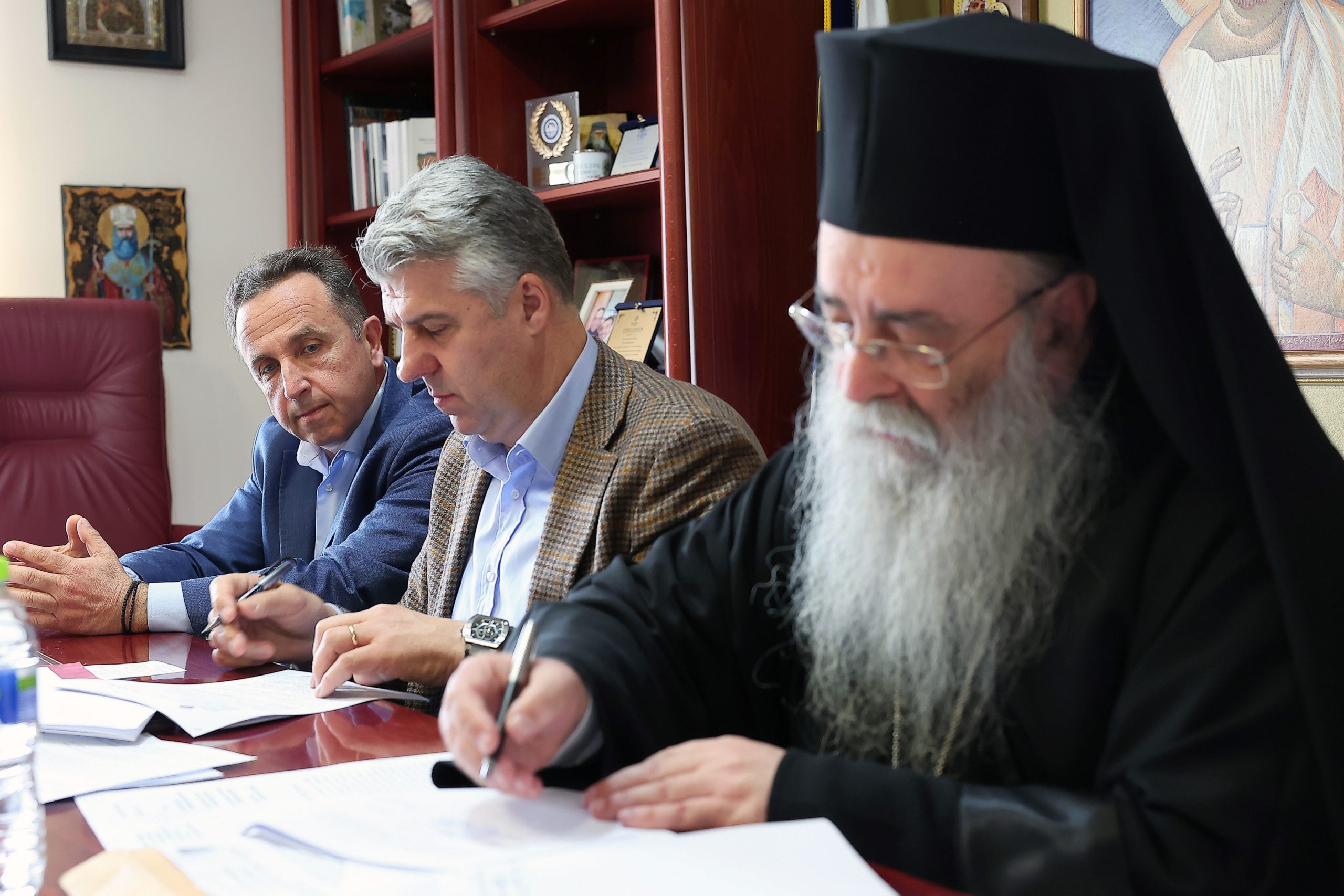 Υπεγράφη από τον Περιφερειάρχη Ανατολικής Μακεδονίας και Θράκης και τον Μητροπολίτη Δράμας η σύμβαση για το Εκκλησιαστικό Μουσείο