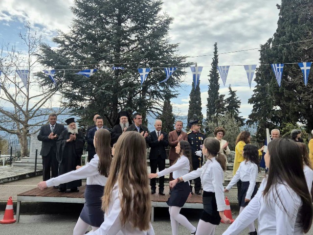 Στις εορταστικές εκδηλώσεις του Δήμου Τεμπών για την 25η Μαρτίου ο Μητροπολίτης Λαρίσης και Τυρνάβου