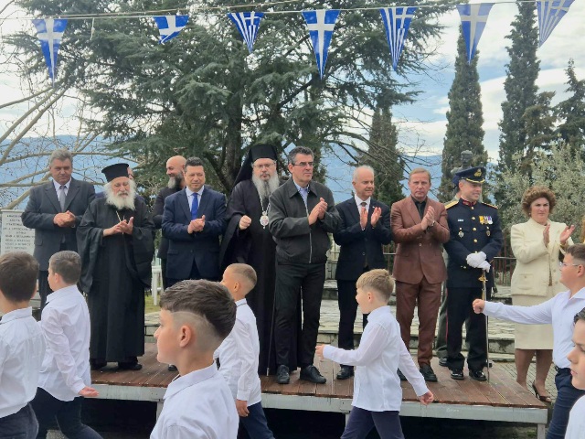 Στις εορταστικές εκδηλώσεις του Δήμου Τεμπών για την 25η Μαρτίου ο Μητροπολίτης Λαρίσης και Τυρνάβου