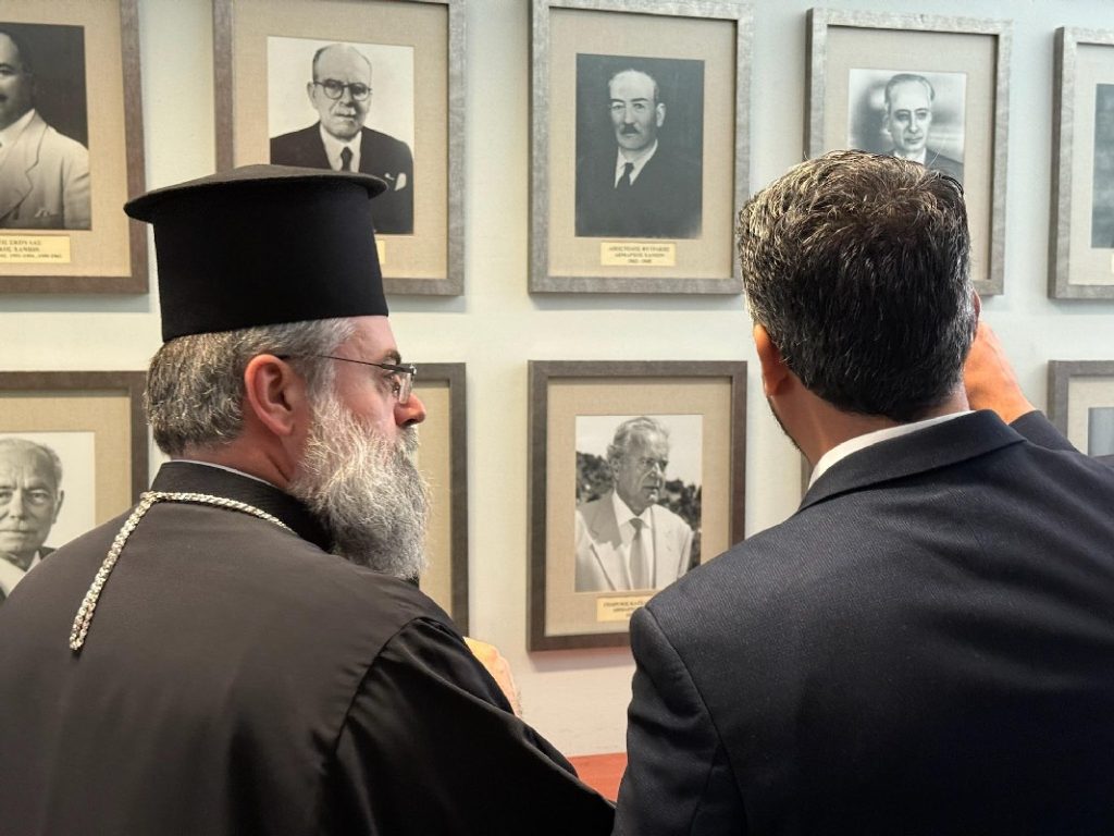 Στον Δήμαρχο Χανίων ο νέος Μητροπολίτης Κυδωνίας και Αποκορώνου, Τίτος