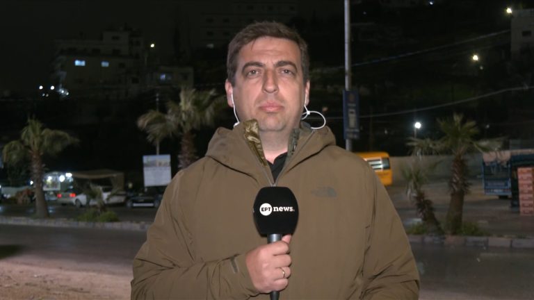 Στόχος πυραύλων και drone του Ιράν η Ιορδανία –  Τι μεταδίδει ο απεσταλμένος του ΕΡΤnews Κώστας Νούσης