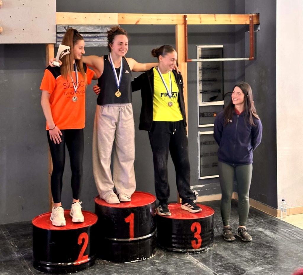 “Χάλκινη” στο Πανελλήνιο Πρωτάθλημα Αγωνιστικής Αναρρίχησης Boulder η Κομοτηναία Νικολέτα Πετρακοπούλου