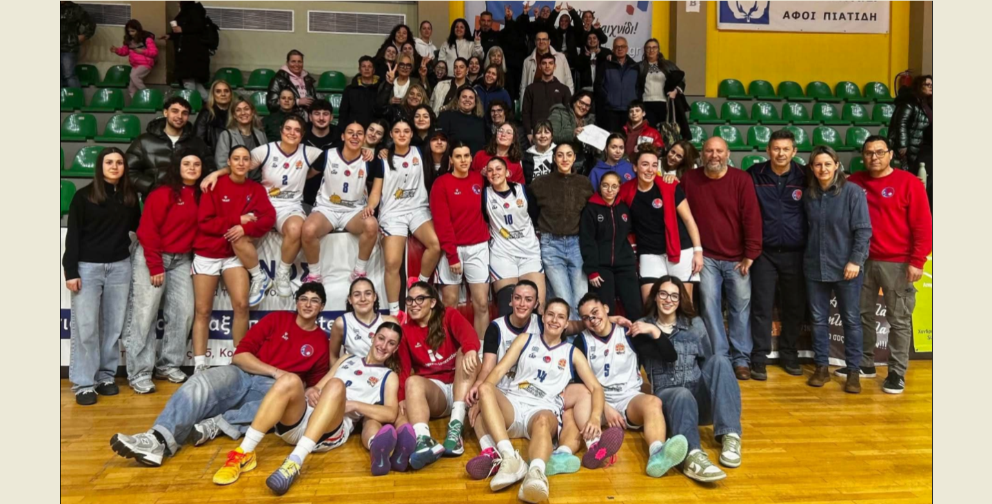 Ανέβηκε στη Β΄ εθνική η γυναικεία ομάδα μπάσκετ του ΓΑΣ Κομοτηνής