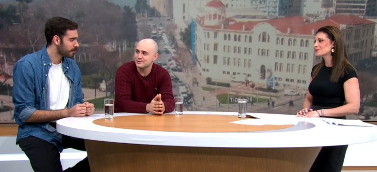 Ο Στέλιος Κοτίδης και ο Γιώργος Χουβαρδάς στο Soul SKG