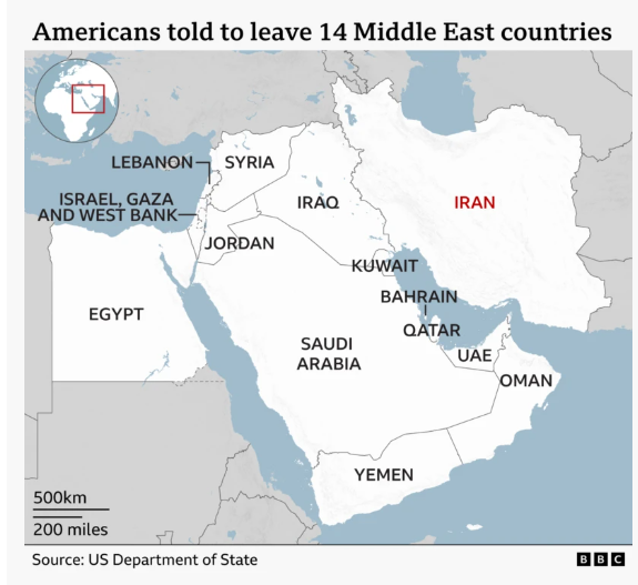 Έκτακτη οδηγία απομάκρυνσης αμερικανών από το Ομάν