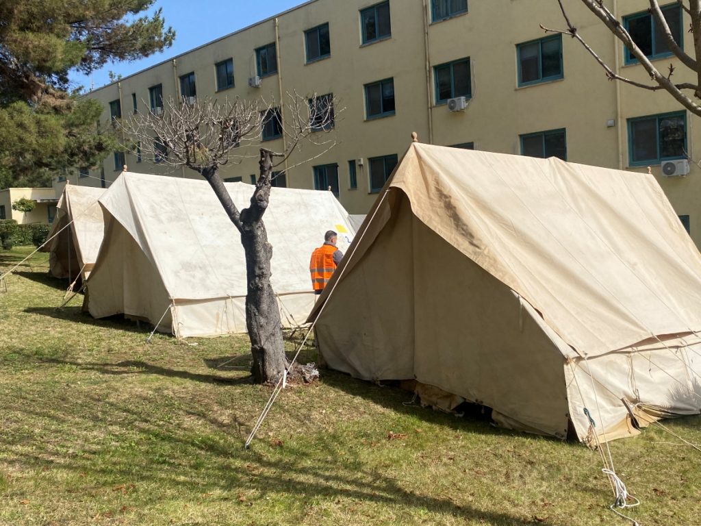 Άσκηση μερικής εκκένωσης στο Παναρκαδικό Νοσοκομείο της Τρίπολης