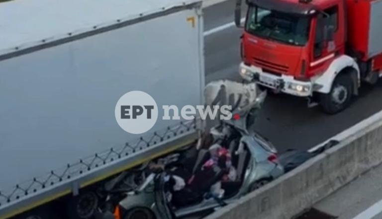 Τραγωδία στην Εγνατία Οδό: Τροχαίο δυστύχημα  με 2 νεκρούς και 3 τραυματίες – Kλειστό το ρεύμα από Ιωάννινα προς Θεσπρωτία