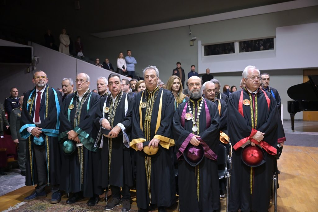 Θεσσαλονίκη: Εορτασμός της εθνικής Επετείου της 25ης Μαρτίου στο ΑΠΘ
