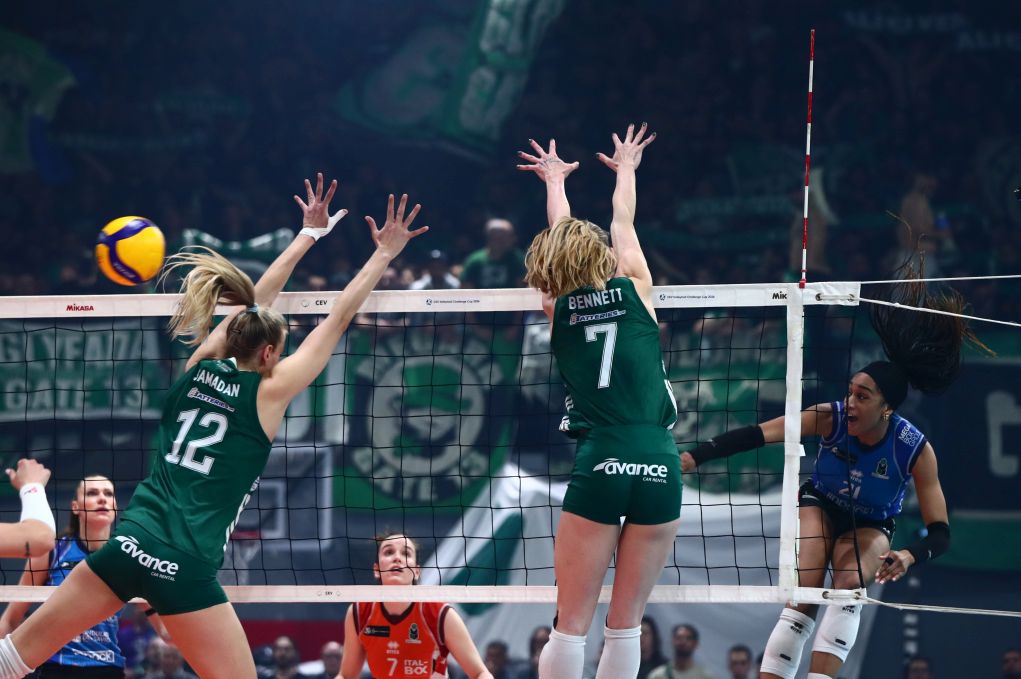 Challenge Cup Γυναικών: Πάλεψε, αλλά δεν άντεξε ο Παναθηναϊκός στην ανωτερότητα της Βαλεφόλια που πήρε τη νίκη με 0-3 σετ και μαζί το ευρωπαϊκό τρόπαιο