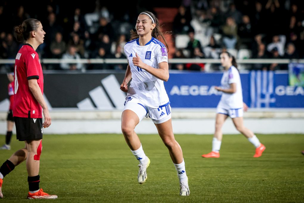 Δείτε τα highlights του αγώνα ποδοσφαίρου Γυναικών Ελλάδα-Γεωργία για τα προκριματικά του Παγκοσμίου Κυπέλλου (video) 