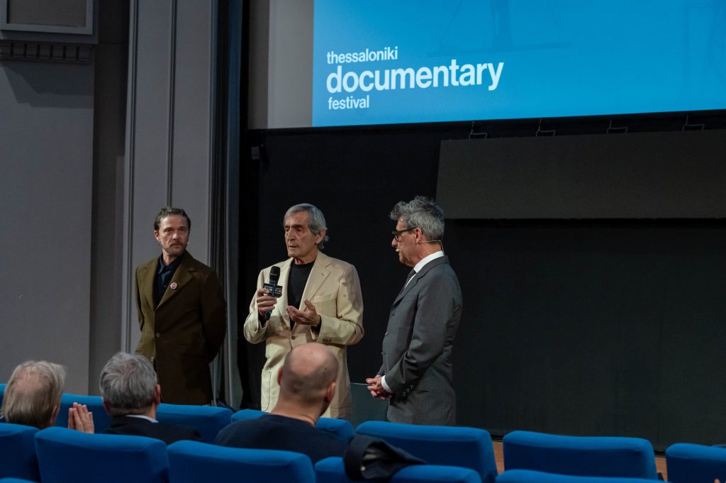 28ο ΦΝΘ: Τιμητικός Χρυσός Αλέξανδρος απονεμήθηκε στον εμβληματικό παραγωγό Γιώργο Παπαλιό