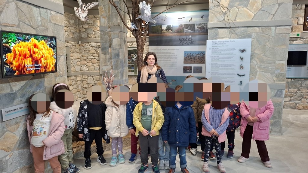 Εκπαιδευτική επίσκεψη μαθητών του Νηπιαγωγείου «Μεταμόρφωση» στη Λίμνη Κάρλα