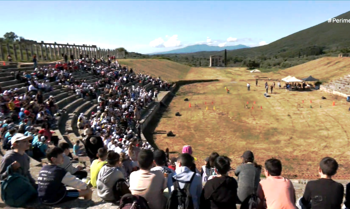 3000 μαθητές στην αρχαία Μεσσήνη ζωντανεύουν αθλήματα της αρχαιότητος