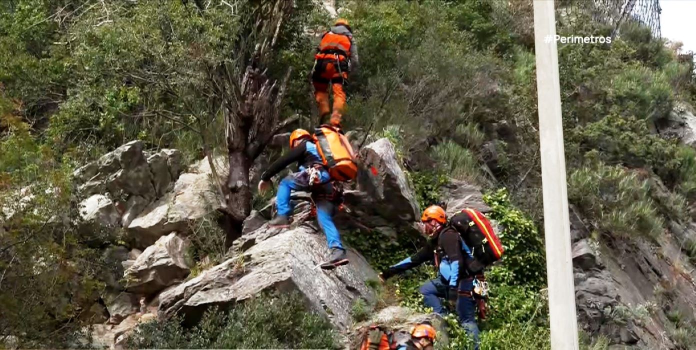 Άσκηση της ΕΜΑΚ στην κοιλάδα των Τεμπών