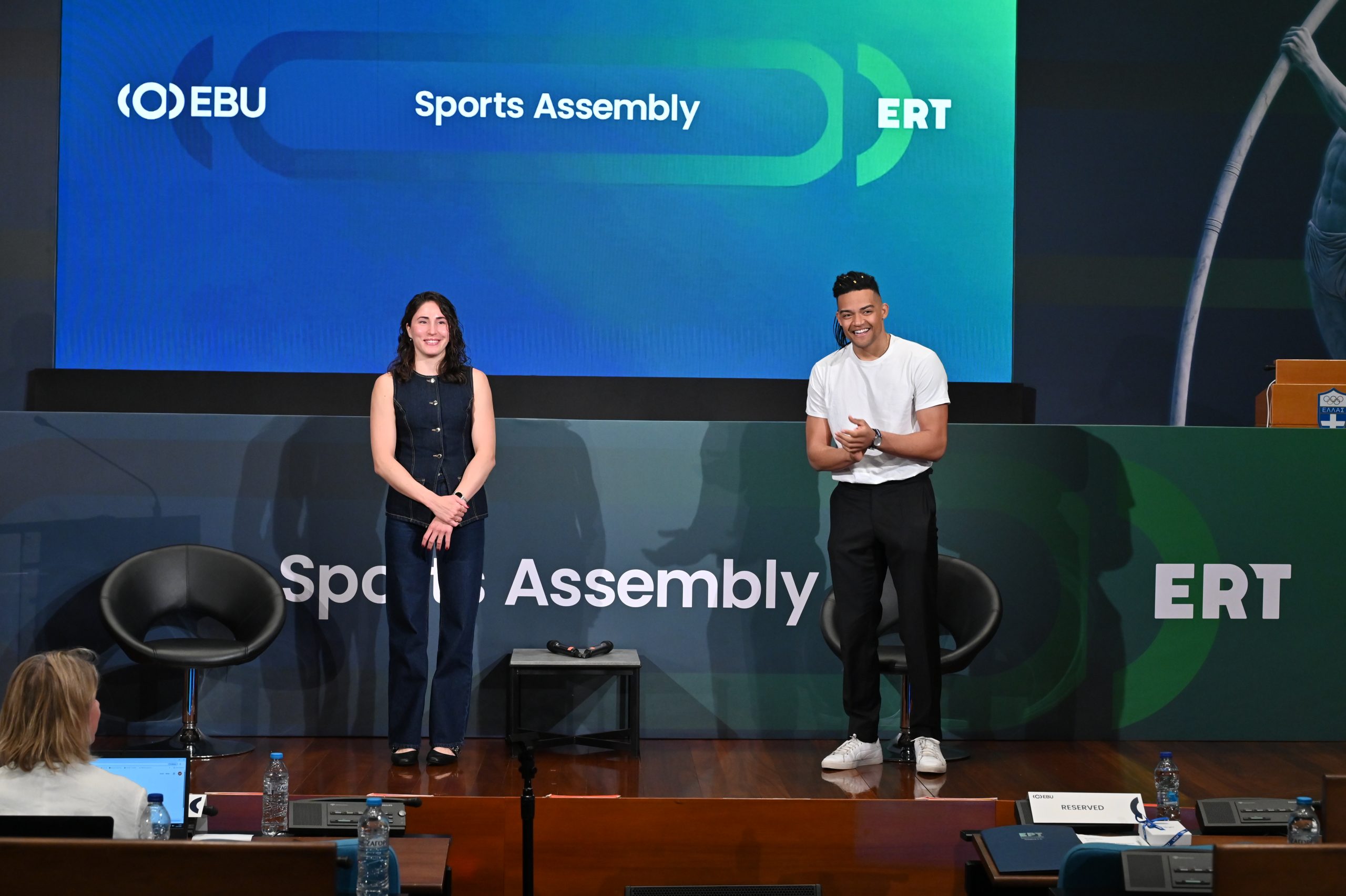 Η ΕΡΤ φιλοξενεί το 38ο Διεθνές Αθλητικό Συνέδριο της EBU – Καραλής: Πολύ σημαντικό για εμάς τους αθλητές να γνωρίζουμε ότι έχουμε ευρωπαϊκή στήριξη