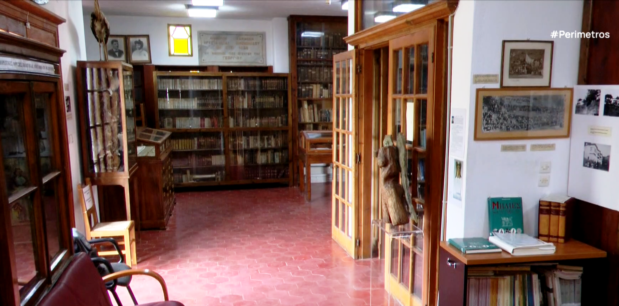 Η δημόσια βιβλιοθήκη Μηλέων