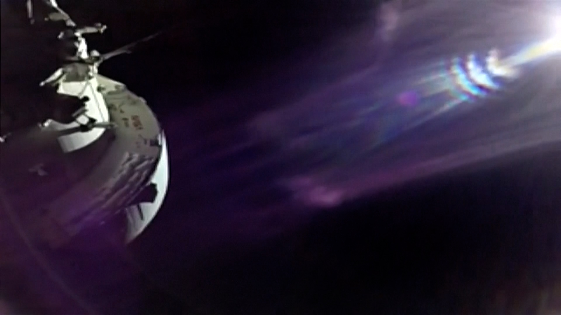 Artemis II: Η Σελήνη «σβήνει» τον Ήλιο – εντυπωσιακό timelapse από το Orion