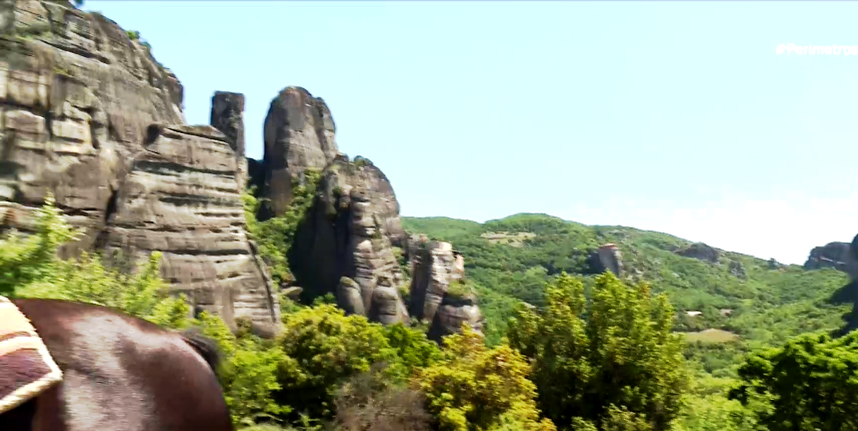 Ανακαλύπτοντας τις ομορφιές των Μετεώρων με άλογο