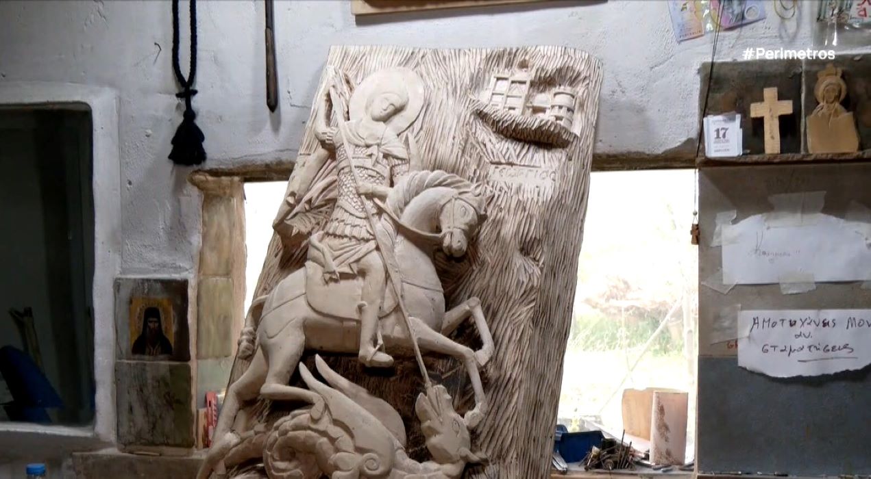 Ένας καλλιτέχνης του ξύλου