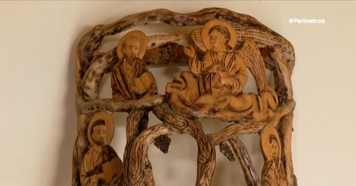 Ένας καλλιτέχνης του ξύλου