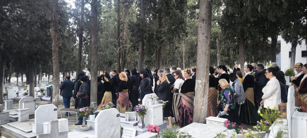 To Ταφικό Έθιμο του Πόντου αναβιώνει και φέτος στην Καλαμαριά η Αδελφότητα Κρωμναίων