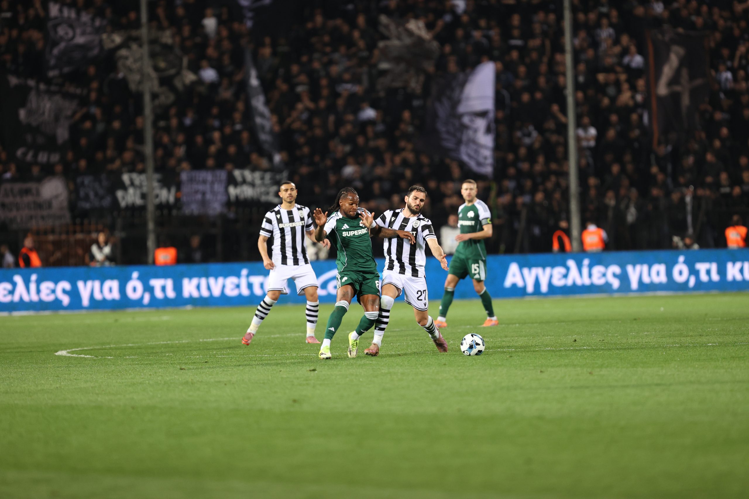 ΠΑΟΚ- Παναθηναϊκός 0-0: Όλα μηδέν στην Τούμπα