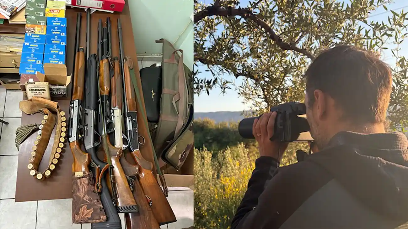 Στο στόχαστρο των Αρχών οργανωμένα κυκλώματα λαθροθηρίας στη Ζάκυνθο – Κατάσχεση όπλων και πυρομαχικών