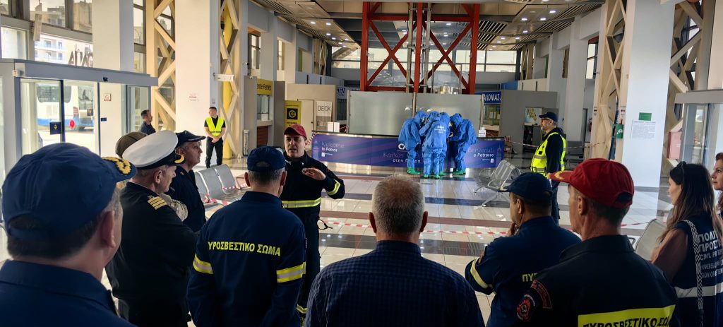 «Συναγερμός» στο Λιμάνι Πατρών: Με επιτυχία η μεγάλη άσκηση «Τροία 2026» για ύποπτο δέμα