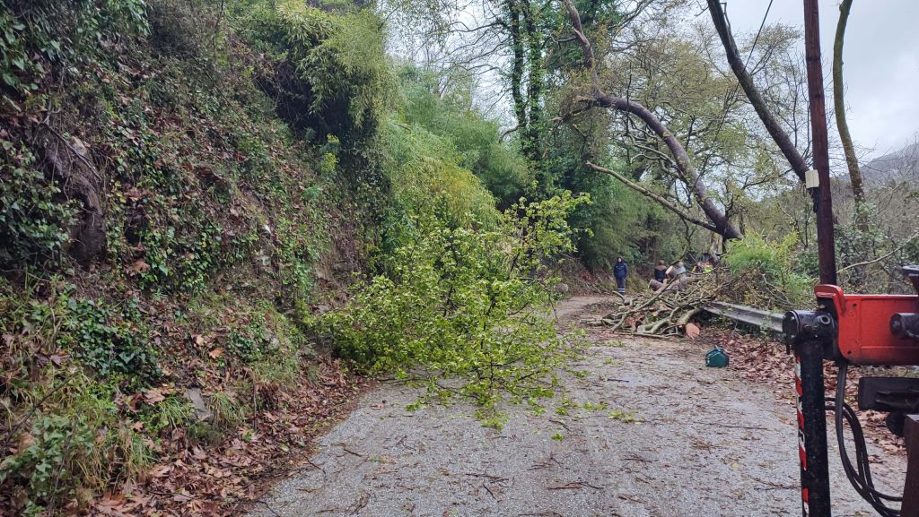 Μικροπροβλήματα από την κακοκαιρία «Erminio» σε Μαγνησία, Πήλιο και Σποράδες