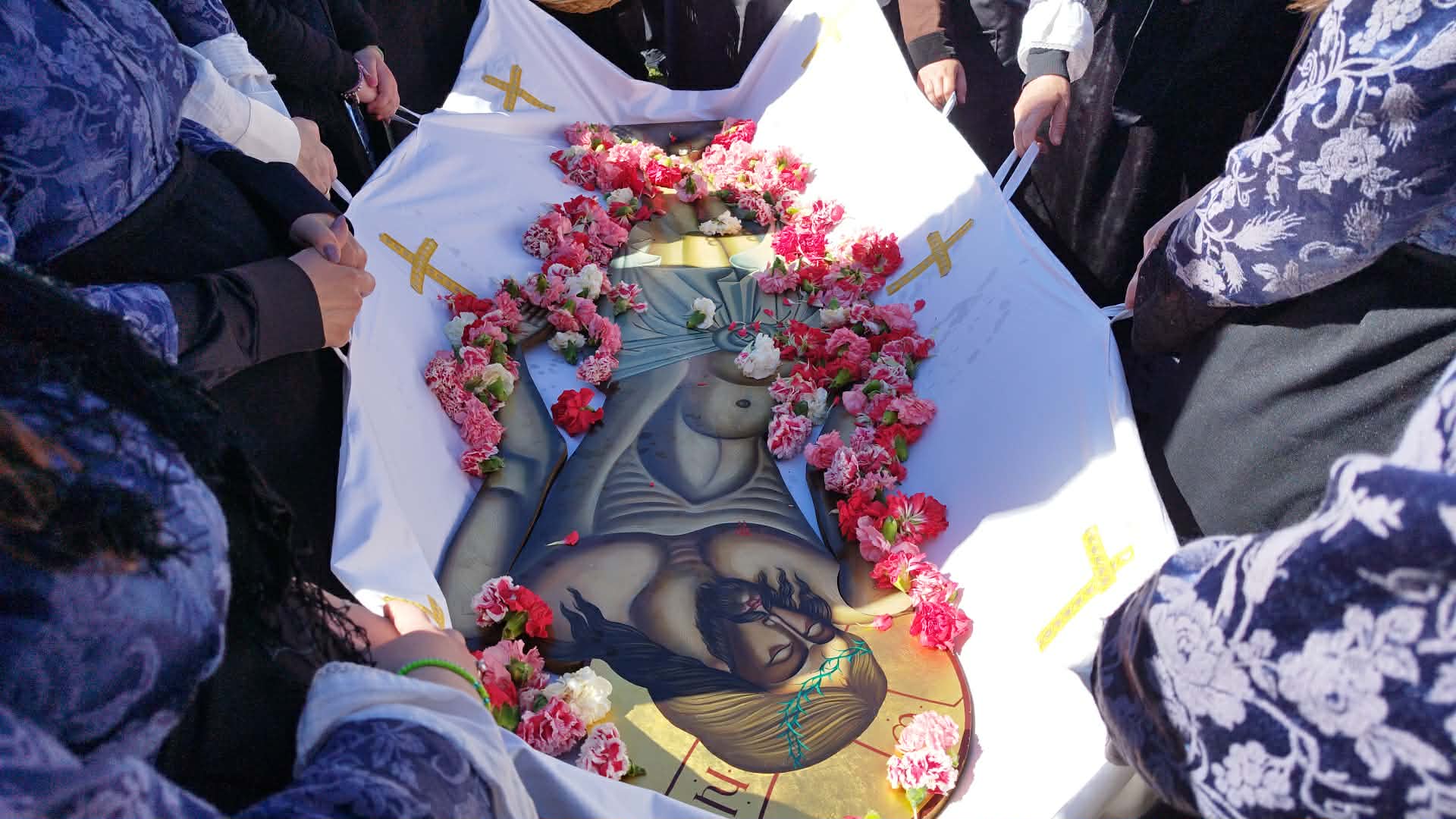 Η Τελετή της Αποκαθήλωσης του Εσταυρωμένου στο Δρυόβουνο Κοζάνης