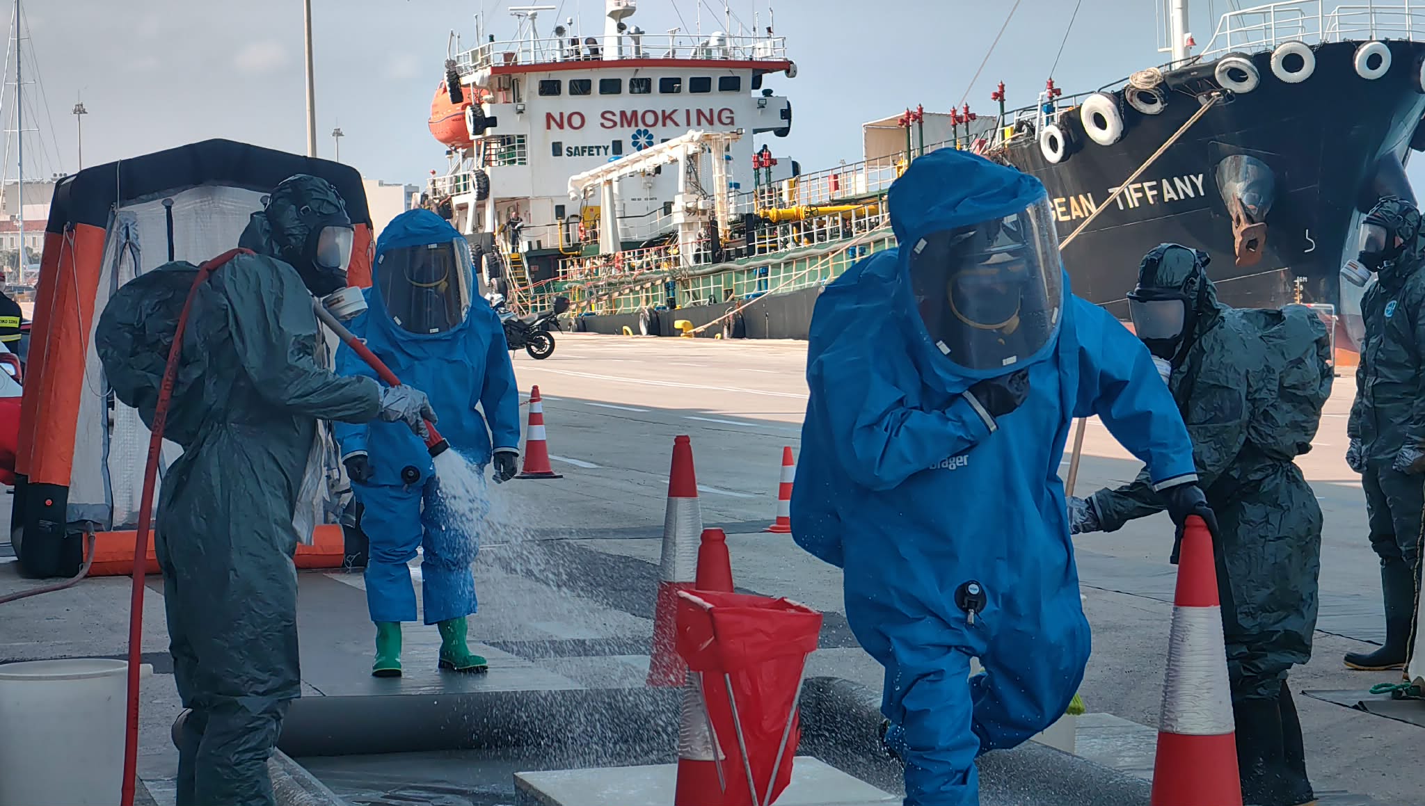 «Συναγερμός» στο Λιμάνι Πατρών: Με επιτυχία η μεγάλη άσκηση «Τροία 2026» για ύποπτο δέμα