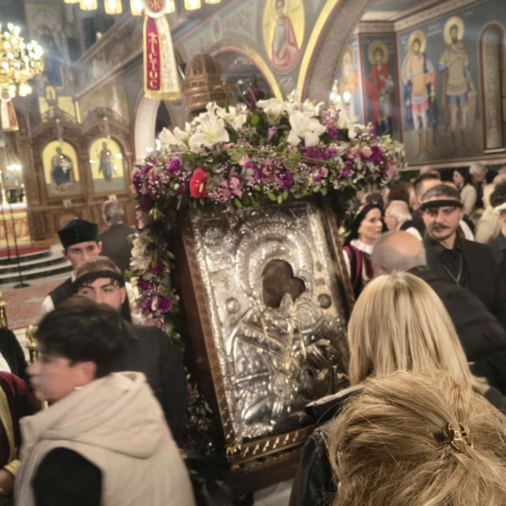 Κοζάνη – Κυριακή του Θωμά: Με λαμπρότητα η καθιερωμένη περιφορά της Παναγίας Ζιδανιώτισσας