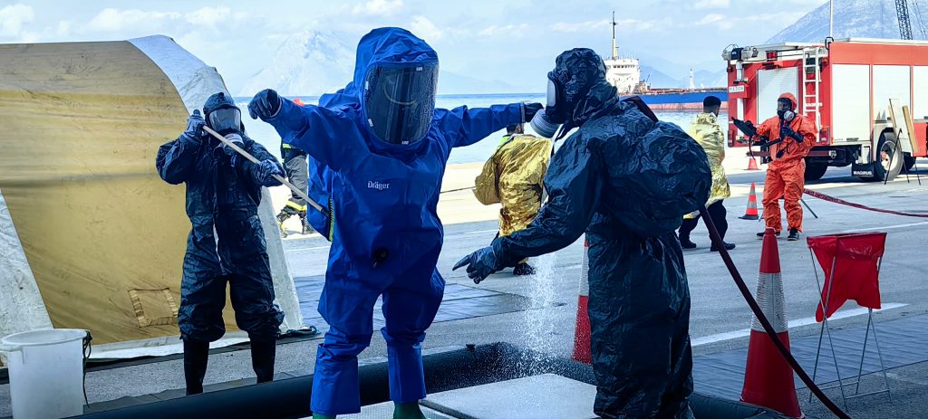 «Συναγερμός» στο Λιμάνι Πατρών: Με επιτυχία η μεγάλη άσκηση «Τροία 2026» για ύποπτο δέμα