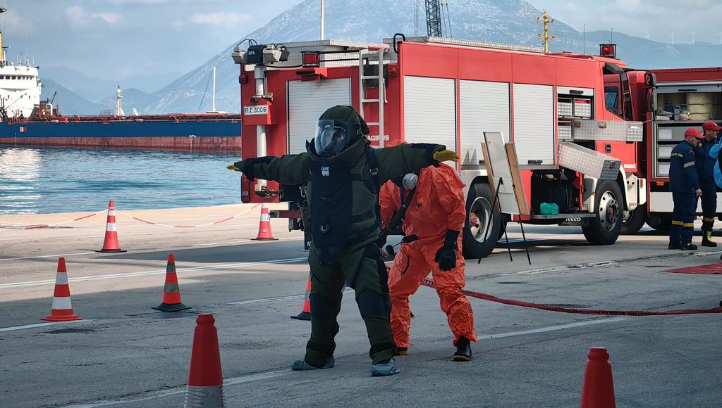 «Συναγερμός» στο Λιμάνι Πατρών: Με επιτυχία η μεγάλη άσκηση «Τροία 2026» για ύποπτο δέμα