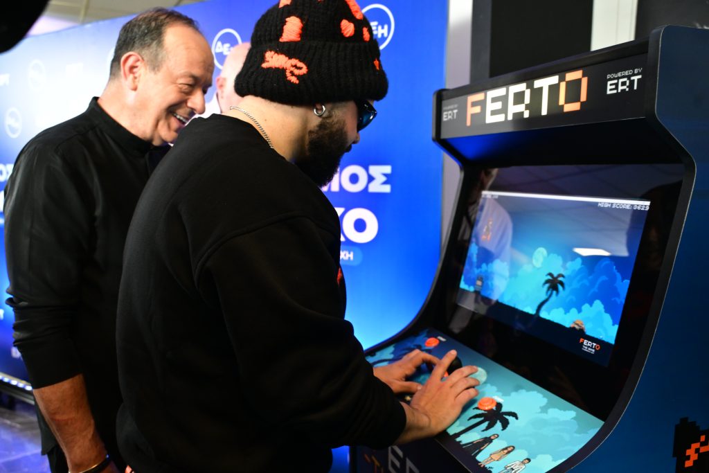 Eurovision Press Day: Ακύλας και Φωκάς Ευαγγελινός υποδέχθηκαν τα ΜΜΕ στο Ραδιομέγαρο της ΕΡΤ