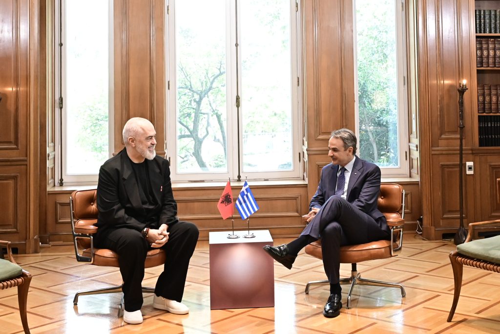 Μητσοτάκης σε Ράμα: Η Ελλάδα στηρίζει την ενταξιακή πορεία της Αλβανίας στην ΕΕ