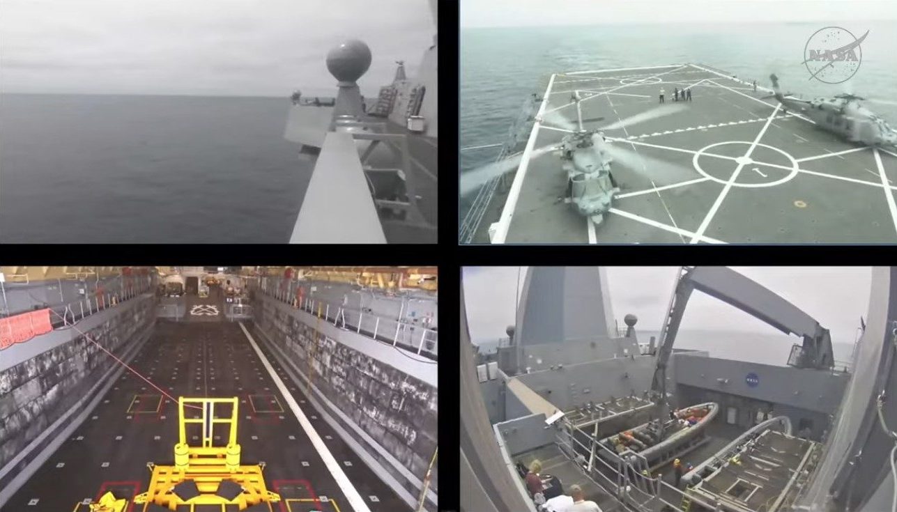 Αντίστροφη μέτρηση για την υψηλού κινδύνου επιστροφή των αστροναυτών του Artemis II  ​