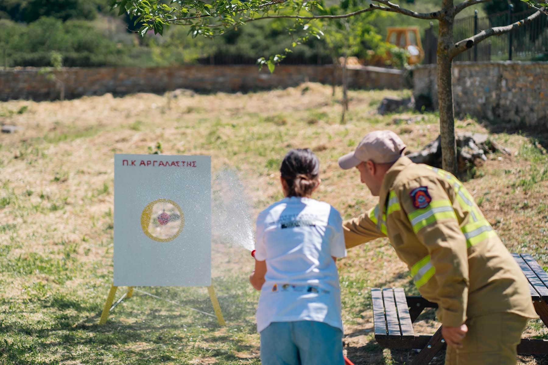 Άσκηση πρόληψης και ασφάλειας για μαθητές-τριες της Αργαλαστής Πηλίου