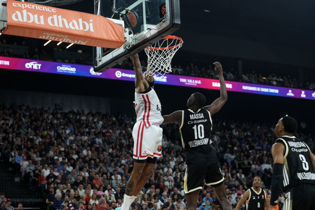 Euroleague: Πέρασε με 82-74 από τη Γαλλία και πάτησε στην κορυφή ο Ολυμπιακός  ​