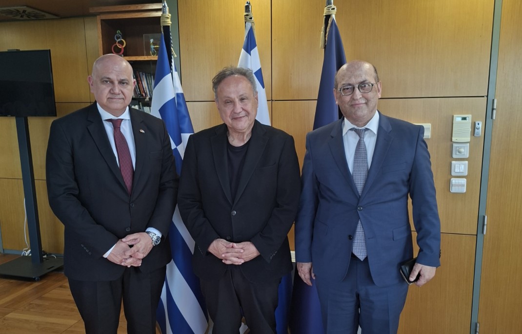 Συνάντηση του Στέλιου Αγγελούδη με τον Πρέσβη της Αρμενίας: Στο επίκεντρο η ενίσχυση των ιστορικών και πολιτιστικών δεσμών