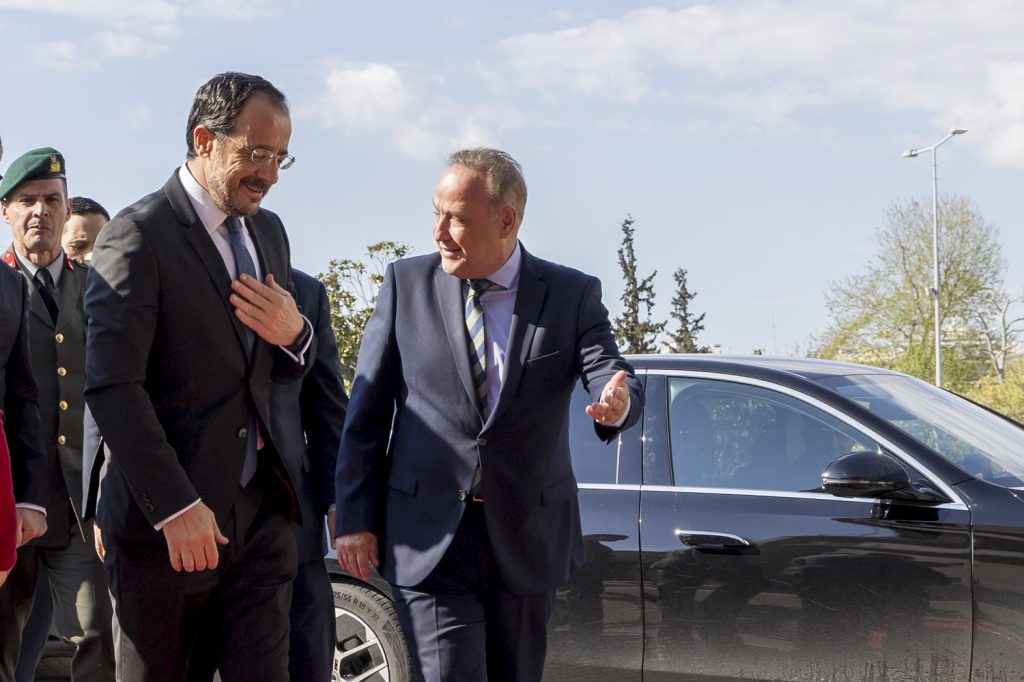 Επίτιμος Δημότης Θεσσαλονίκης ο Πρόεδρος της Κυπριακής Δημοκρατίας Νίκος Χριστοδουλίδης