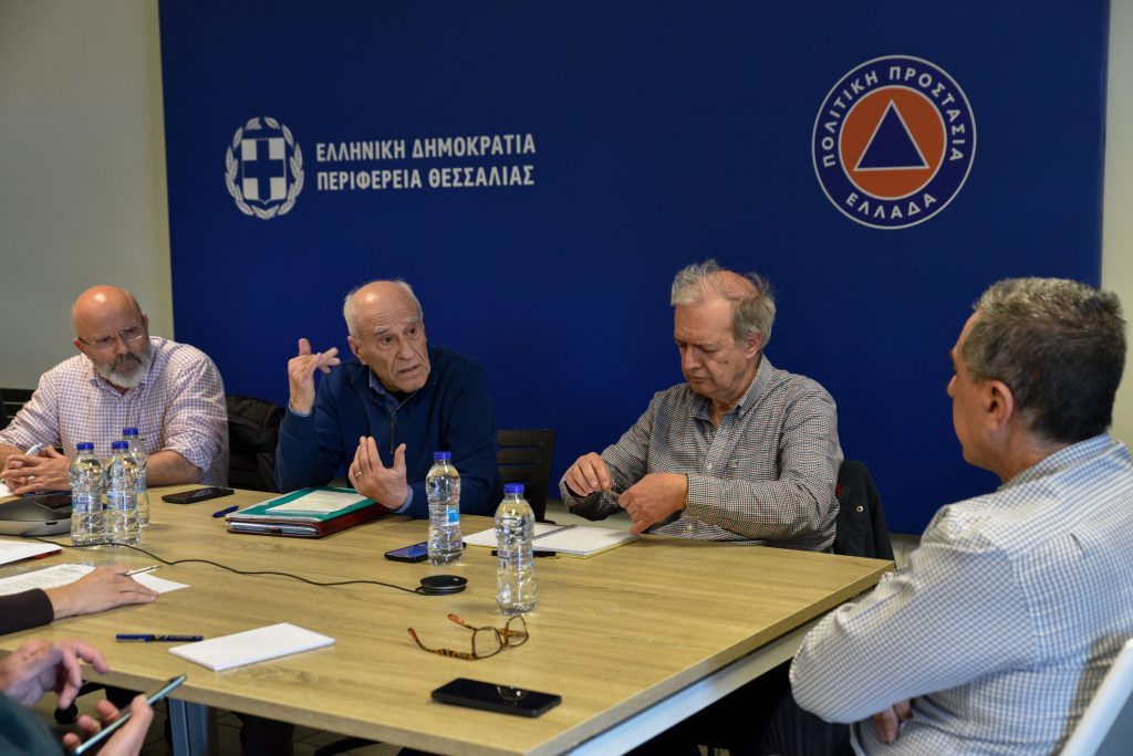 Συνάντηση Περιφερειάρχη Θεσσαλίας Δημήτρη Κουρέτα με τη Διοίκηση του ΟΔΥΘ